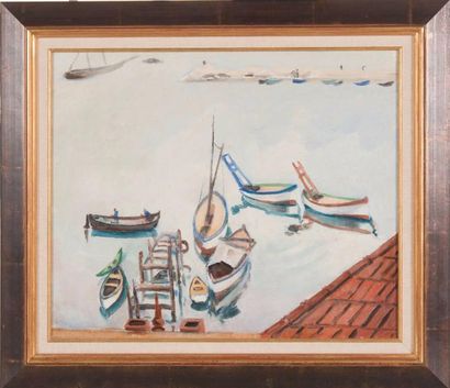 null André VERDILHAN (1881-1963)

Vue du port de l’Estaque.

Huile sur toile.

Monogrammée...