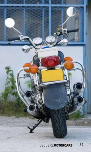 HONDA CB 750 FOUR POLICE , 1979 La Honda CB 750 Four est la première moto de grosse...