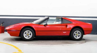 FERRARI 308 GTS , 1978 Héritière des 206/246 GT, premières berlinettes à moteur central...