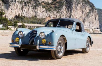 Jaguar XK 140 , 1957 La lignée des Jaguar XK remonte à 1948. Ce nouveau moteur 6...