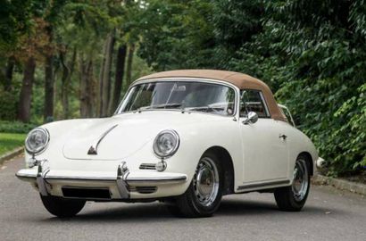 PORSCHE 356 C 1600 SC CABRIOLET, 1964 Ferry Porsche créa la marque Porsche en 1948,...