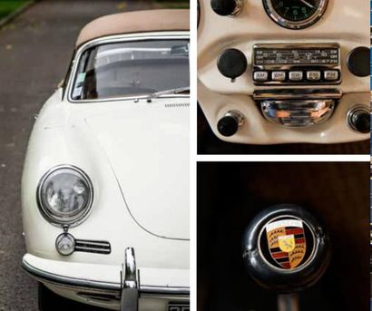 PORSCHE 356 C 1600 SC CABRIOLET, 1964 Ferry Porsche créa la marque Porsche en 1948,...