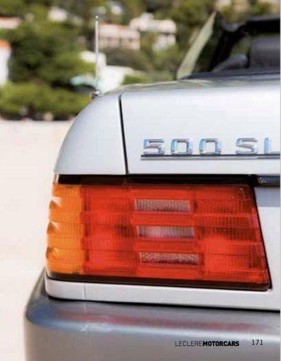 Mercedes-Benz 500 SL , 1991 Elle fut avec la Porsche 928, l'une des représentantes...