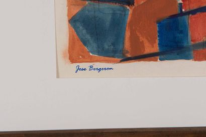 null José BERGERON

Sans titre, ca. 1960

Gouache sur papier

25 x 32 cm

Provenance...