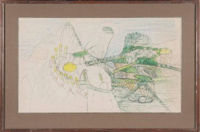 null Roberto MATTA (CHI/1911-2002)

Composition, ca. 1960

Pastel sur papier

50...