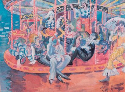 null GRIGORIEV Boris Dmitrievitch(1886-1939)

Carousel

Aquarelle sur papier

Signée...