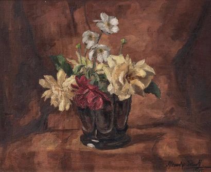 null IVANOFF Alexandre Ivanovitch (1896-1958)

Bouquet de roses

Huile sur toile

Signée...