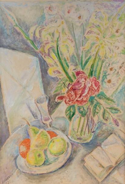 null MAREVNA Marie Vorobieff (1892-1988)

Bouquet de fleurs

Gouache sur trait de...
