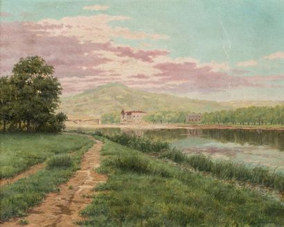 null BESSONOV Boris Vassiliévitch (1862-1935)

Sentier au bord d’un fleuve

Huile...