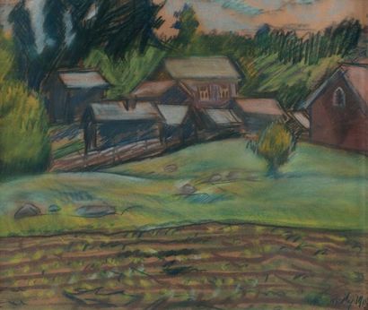 null SCHMAKOV Nicolas Pétrovitch

(XIX-XXe siècle)

Village russe

Pastel sur papier...