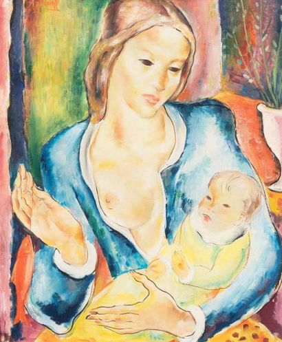 null GEORGES ARTEMOFF (Ouriupinsk 1892 – Revel 1965)

Maternité

Huile sur toile

55...