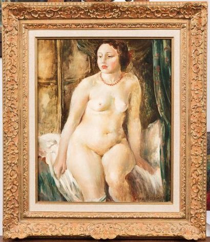 null VERA ROCKLINE (Moscou 1896 - Paris 1934)

Nu féminin

Huile sur toile

46 x...