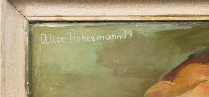 null ALICE HOHERMANN

(Varsovie 1902 - déporté à Auschwitz en 1943)

Portrait de...