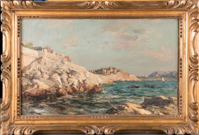 null RAPHAËL PONSON (1835-1904)

Marseille, le chemin sur la Corniche

signé ‘R Ponson’...