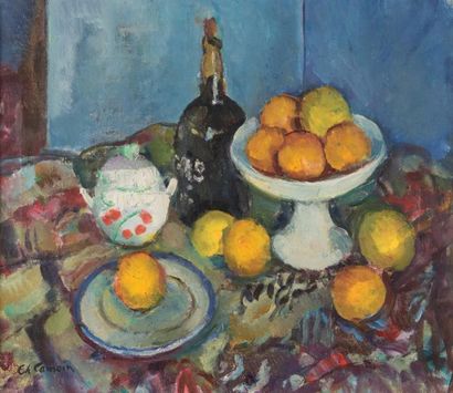 null CHARLES CAMOIN (1879-1965)

Nature morte aux oranges

signé ‘Ch Camoin’ (en...