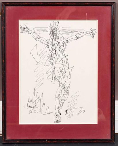 null GEN PAUL (1895-1975)

Crucifixion

signé, daté et dédicacé ‘Gen Paul a Daniel...