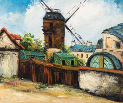 null ÉLISÉE MACLET (1881-1962)

Montmartre, le moulin de La Galette

signé ‘maclet’...