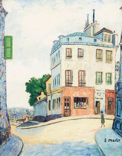 null ÉLISÉE MACLET (1881-1962)

Montmartre

signé ‘E maclet’ (en bas à droite)

huile...