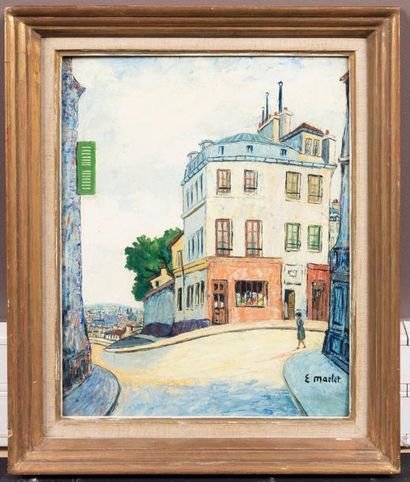 null ÉLISÉE MACLET (1881-1962)

Montmartre

signé ‘E maclet’ (en bas à droite)

huile...