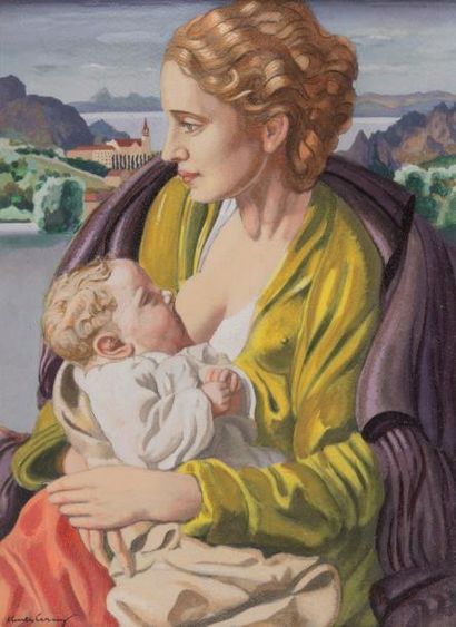 null CHARLES CERNY (1892-1955)

Maternité

signé ‘Charles Cerny’ (en bas à gauche)

tempera...