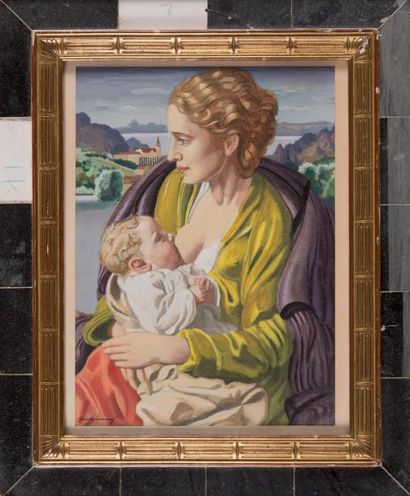 null CHARLES CERNY (1892-1955)

Maternité

signé ‘Charles Cerny’ (en bas à gauche)

tempera...