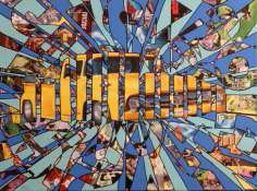 Tito STREICHENBERGER Oeuvre: Truck - 2016
Technique: collage et acrylique sur toile
Dimensions:...