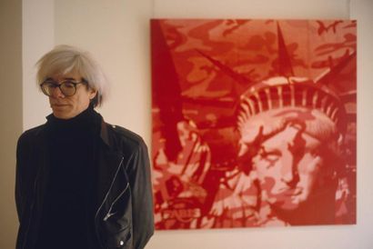 PHOTOGRAPHIES David Lefranc 

Andy Warhol Paris 1996

Tirage couleur contrecollé...