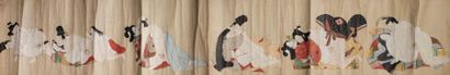 null Encre polychrome sur papier

JAPON - Epoque MEIJI (1868 - 1912)

Shunga, six...