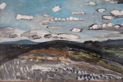 Auguste CHABAUD (1882-1955) Auguste CHABAUD (1882-1955)

Grand ciel et nuage blanc

Huile...