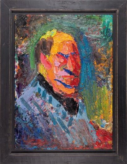 Pierre AMBROGIANI (1907-1985) Pierre AMBROGIANI (1907-1985)

Autoportrait

Huile...