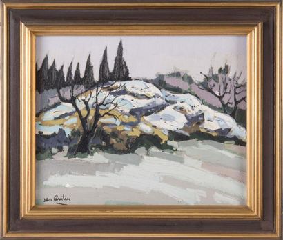 JEAN-CLAUDE QUILICI (1941) Jean-Claude QUILICI (1941)

La Roche Blanche, les Alpilles

Huile...