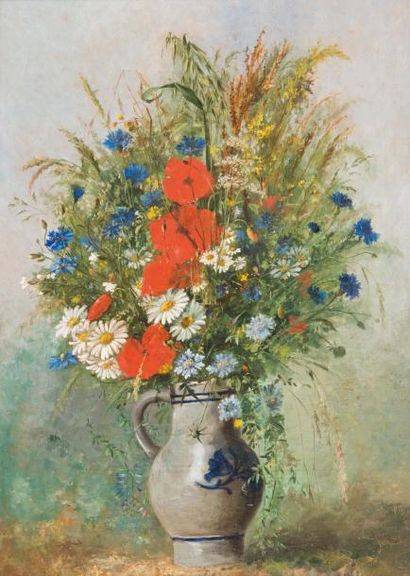 Eugene Henri CAUCHOIS (1850-1911) Eugène Henri CAUCHOIS (1850-1911)

Bouquet de fleurs,...