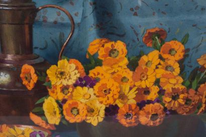 Casimir RAYMOND (1870-1955) Casimir RAYMOND (1870-1955)

Bouquet de fleurs

Aquarelle...