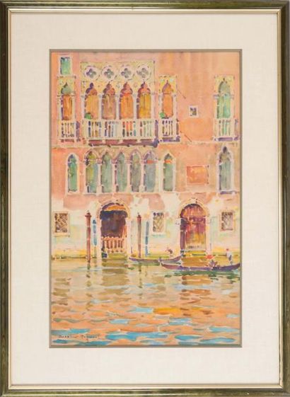 Casimir RAYMOND (1870-1955) Casimir RAYMOND (1870-1955)

Vue de Venise

Aquarelle...