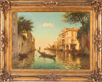 Antoine BOUVARD (1870-1955/56) Antoine BOUVARD (1870-1955/56)

Vue de Venise

Huile...