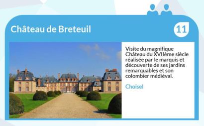 null Château de Breteuil
Visite du magnifique Château du XVIIème siècle réalisée...