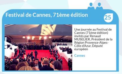 null Festival de Cannes, 71ème édition
Une journée au Festival de Cannes (71ème édition)...