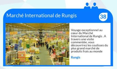 null Marché International de Rungis
Voyage exceptionnel au coeur du Marché International...