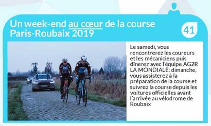null Un week-end au coeur de la course Paris-Roubaix 2019 avec l'équipe cycliste...