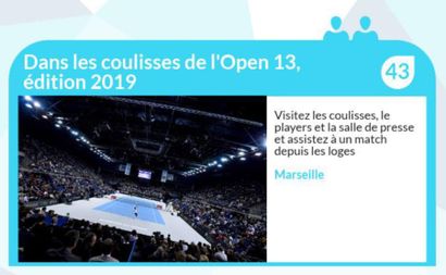 null Dans les coulisses de l'Open 13, édition 2019
Visitez les coulisses, le players...