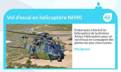null Vol d'essai en hélicoptère NH90
Embarquez à bord d'un hélicoptère de la division...