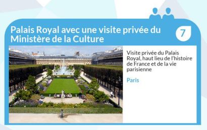 null Palais Royal avec une visite privée du Ministère de la Culture
Visite privée...