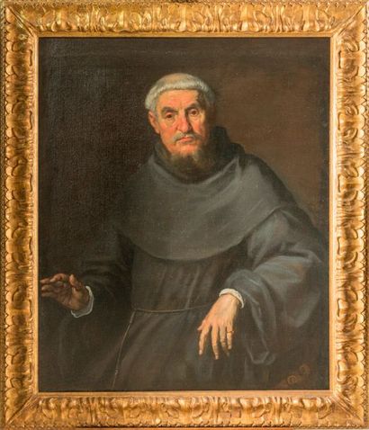 Bernardo STROZZI (Gênes 1581 – Venise 1634) Portrait d’un moine capucin 

Toile
109...