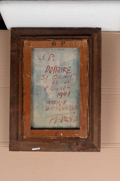 null JEAN-PHILIPPE DALLAIRE (1916-1965)

Nature morte aux poissons

signé et daté...
