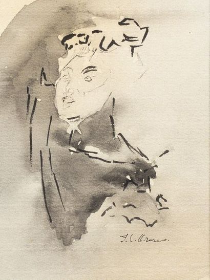 null JOSÉ CLEMENTE OROZCO (1883-1949)

Portrait de femme

signé ‘J.C. Orozco.’ (en...