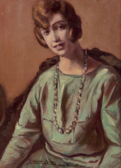 null ÉMILE BERNARD (1868-1941)

Portrait de Jeanne Painvin

signé, daté et dédicacé...