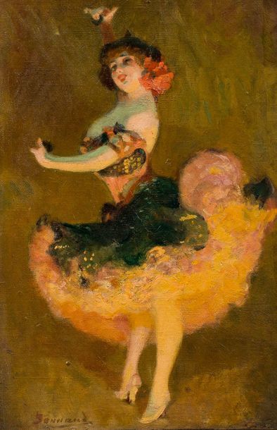 null PIERRE BONNAUD (1865-1930)

Danseuse de French Cancan

signé ‘Bonnaud’ (en bas...