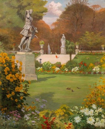 null ALDEN PIERSON (1874-1921)

Paris, le jardin du Luxembourg

signé et daté ‘A.Pierson...