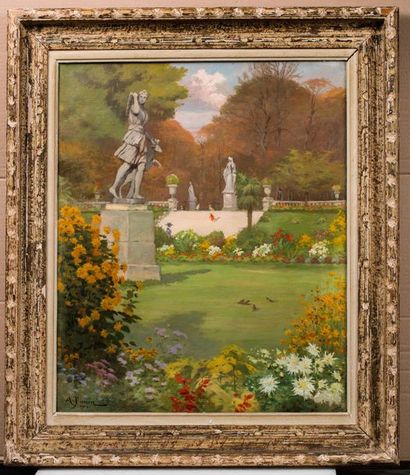 null ALDEN PIERSON (1874-1921)

Paris, le jardin du Luxembourg

signé et daté ‘A.Pierson...
