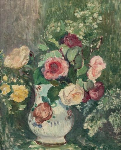 null PAULE GOBILLARD (1869-1946)

Bouquet de roses

signé ‘Paule Gobillard’ (en bas...